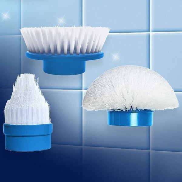 Rechargeable Cleaning Brush Cordless - Hurricane Muscle Scrubber -  Tanziilaat