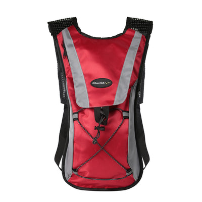 Hydration Backpack Pack with 2L Water Bladder / Red