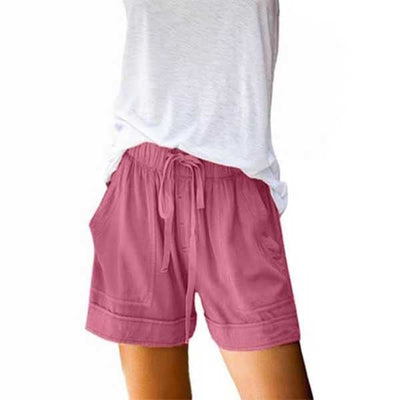 Leo Rosi Women's Casual Shorts / Light Pink / 2XL