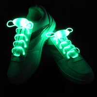 Light-Up LED Shoe Shoelaces / Green