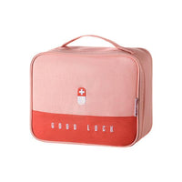 Medicine Box Family Portable Storage Bag / Pink