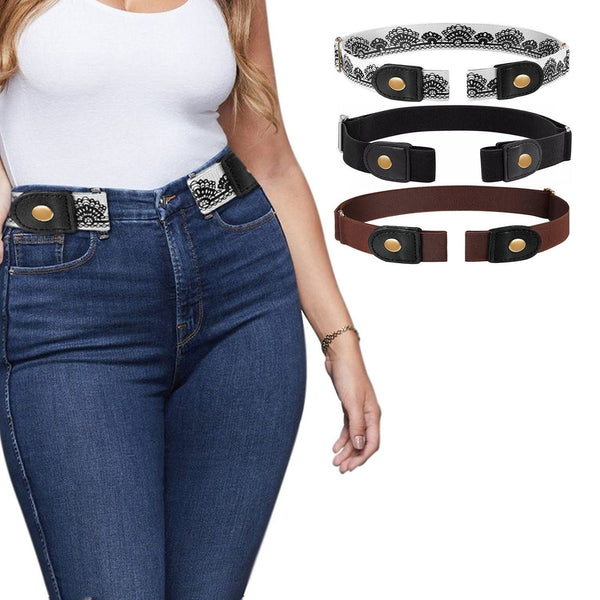 Thin Leather Belt Female Bow Leisure Belts | Camel
