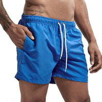 Men's Swim Shorts with Mesh Liners / Light Blue / Medium