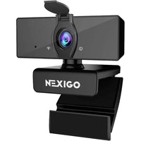 NexiGo USB FHD Web Computer Camera with Dual Microphone & Privacy Cover