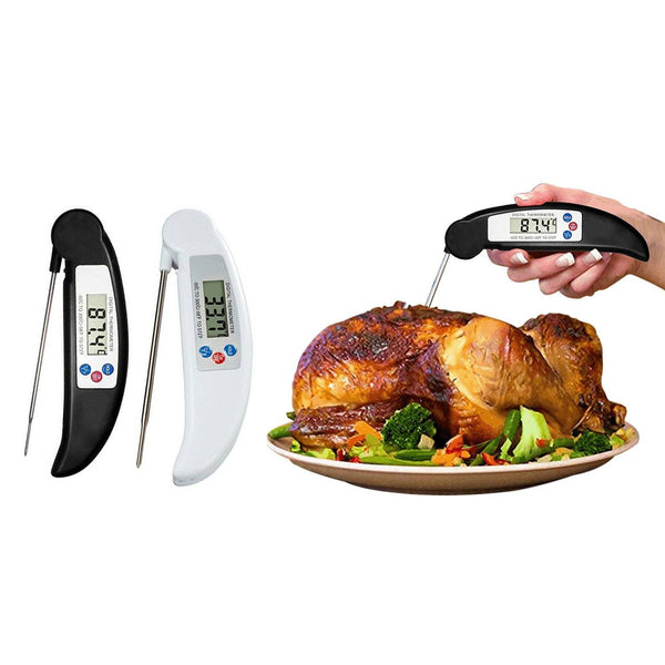 ProThermo Instant-Read Digital Meat&Poultry Thermometer&Meat Claws Thermometer in Black