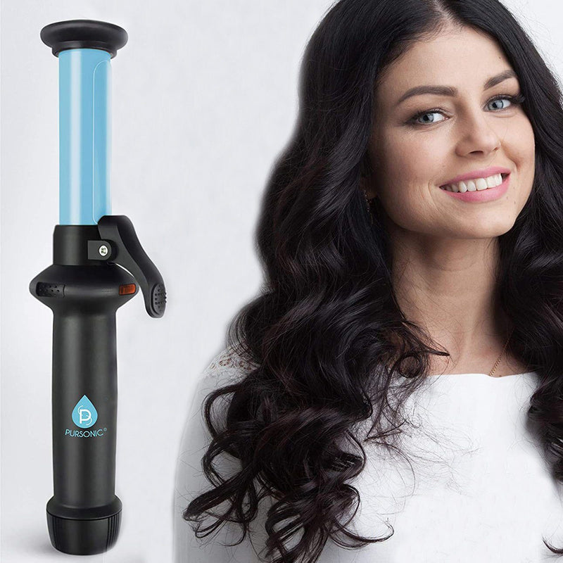 rechargeable travel curling iron
