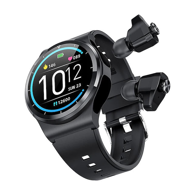 Image of Smart Watch with Earbuds 1.28 inch Waterproof Bluetooth Fitness Watch