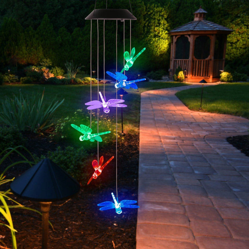 dragonfly yard lights