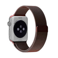 Stainless Steel Milanese Loop Band Replacement for Apple Watches / Coffee / 38mm