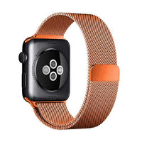 Stainless Steel Milanese Loop Band Replacement for Apple Watches / Rose Gold / 38mm