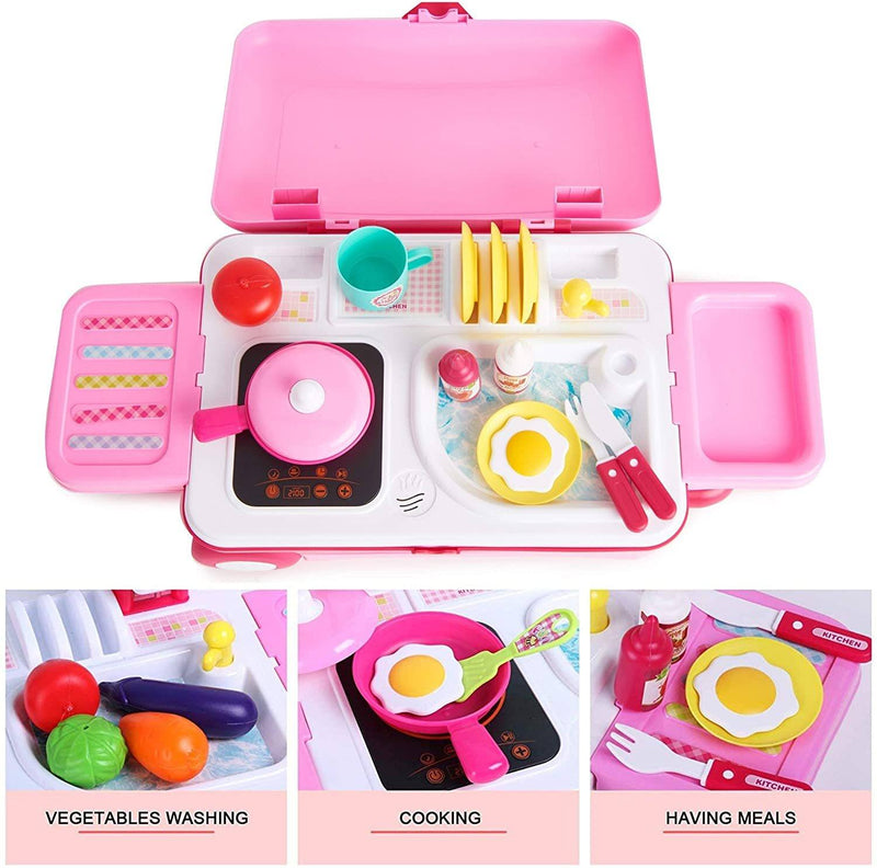 toy chef travel kitchen set