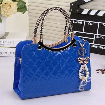 Women's Large Capacity Pendant Handbags / Royal Blue