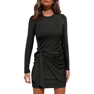 Women's Summer Casual Dress / Black / Small