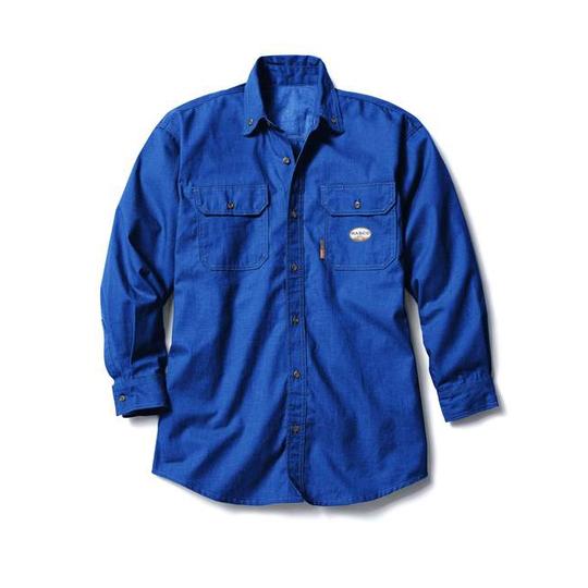$ CLEARANCE **Rasco FR FR1316RB Nomex Uniform ROYAL BLUE Shirt