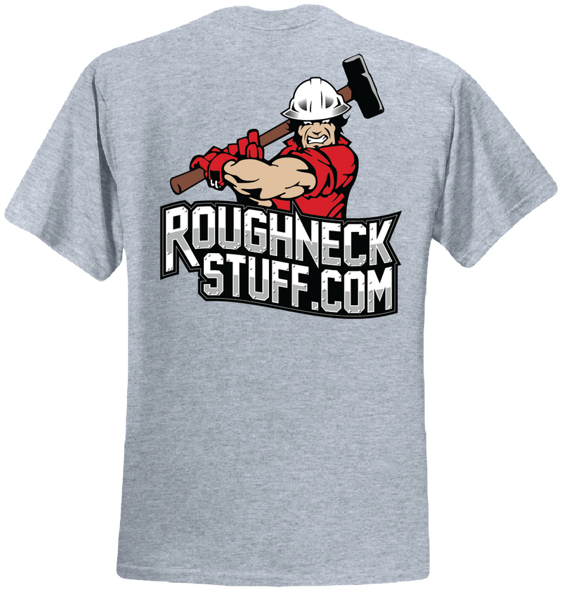 Men's or Women's Roughneckstuff.com logo short sleeved T-shirt (NON-FR) in multi-colors