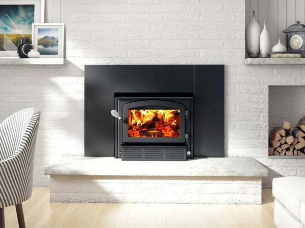 Wood Stove in an Aesthetic Home