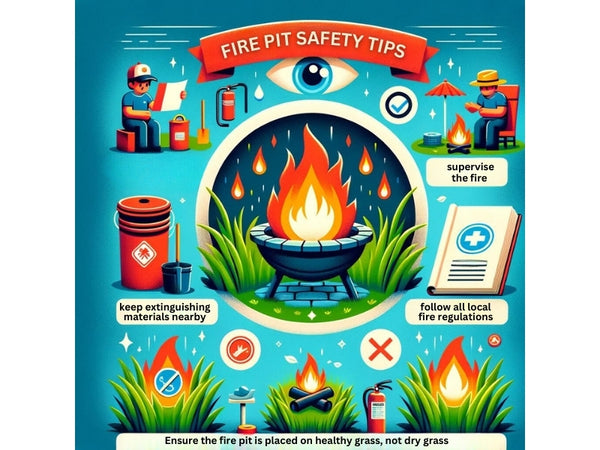 Fire Pit Safety Infographic