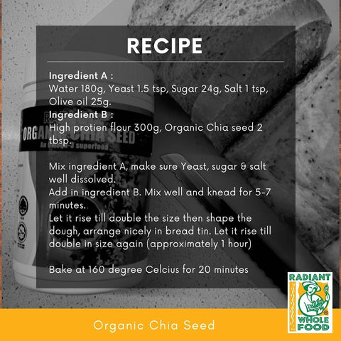 Chia seed toast recipe