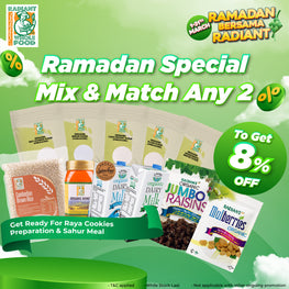 Mar Deals items 1080px x1080px 02-01 Mix & Match Buy ANY 2 Radiant Organic Foods and get a 8% Discount.jpg__PID:f1e6b3ea-0664-499e-9474-2a7e26b7700e