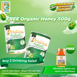 Mar Deals items 1080px x1080px 06-01 FREE Organic Honey (500g) with the purchase of 2 Drinking Salads 800g.jpg__PID:d4742a7e-26b7-400e-8008-0a698575e44d