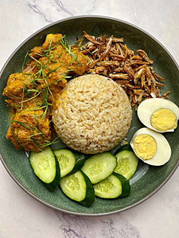 Nasi Lemak Rendang Ayam Radiant Whole Food
