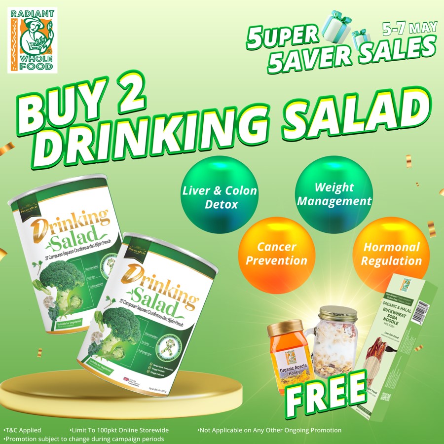 Radiant Payday Deals_Payday Deal copy 2 (1) drinking salad free honey.jpg__PID:98d9f757-a2c3-48b8-9907-817e887f80de