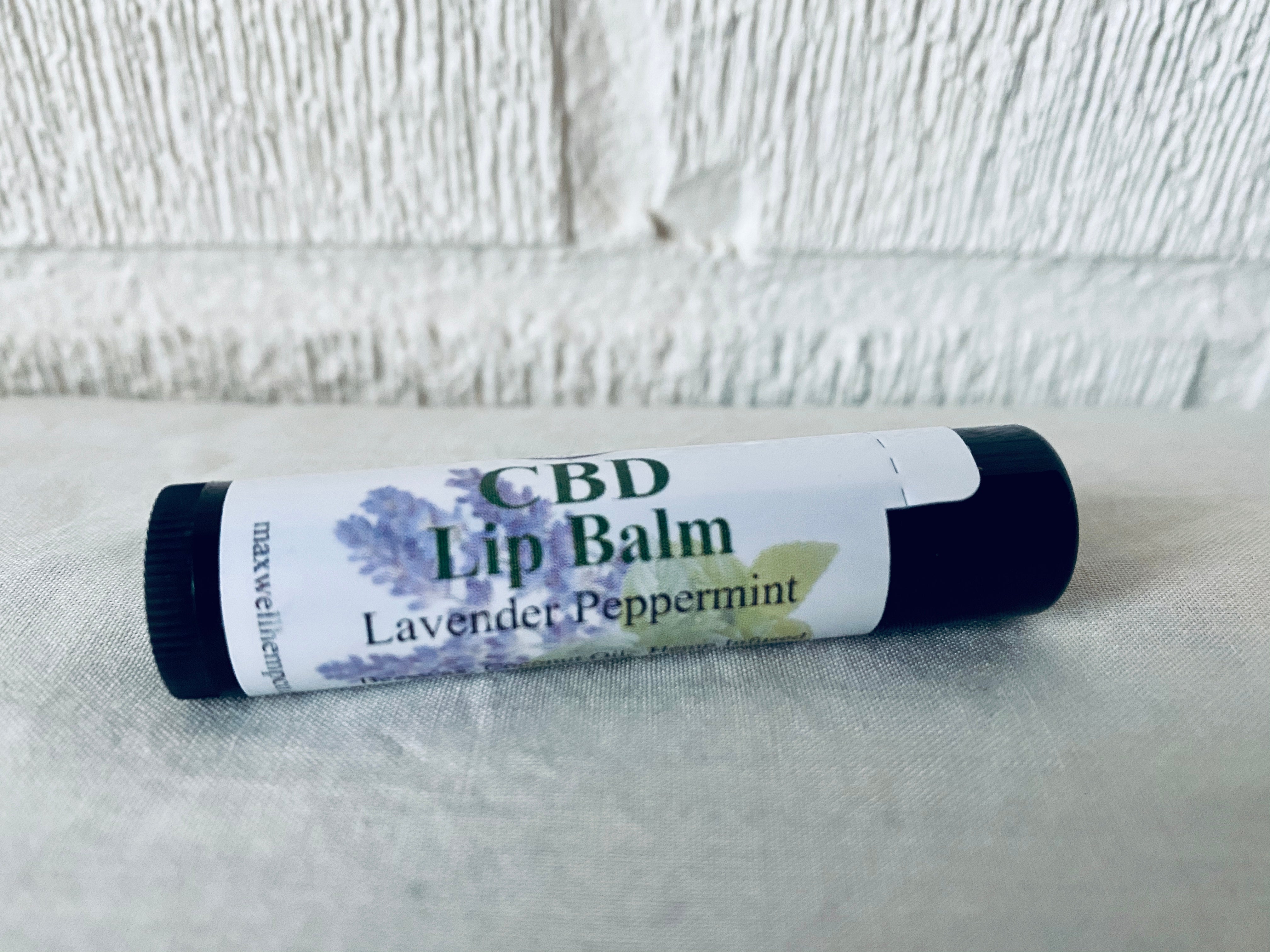 Cbd Lip Balm Lavender Peppermint Maxwell Hemp Company 