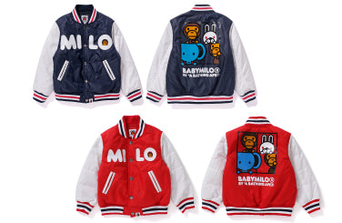 baby milo varsity jacket