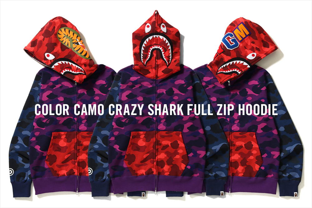 crazy camo bape hoodie