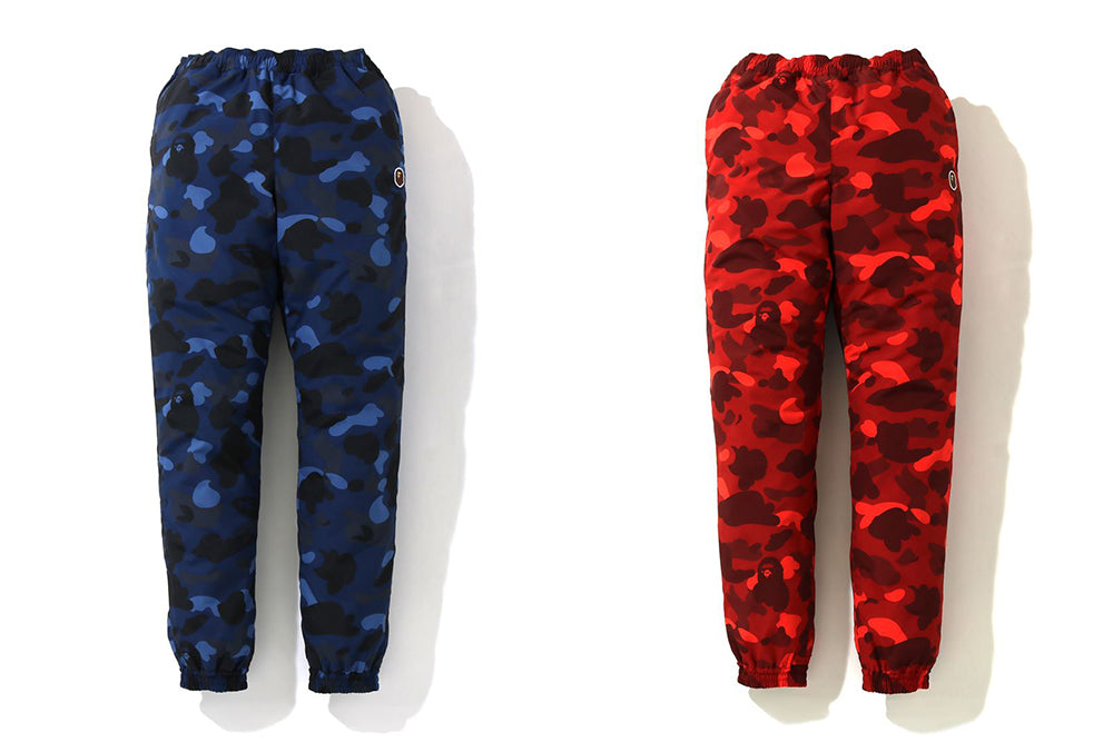 bape camo track pants