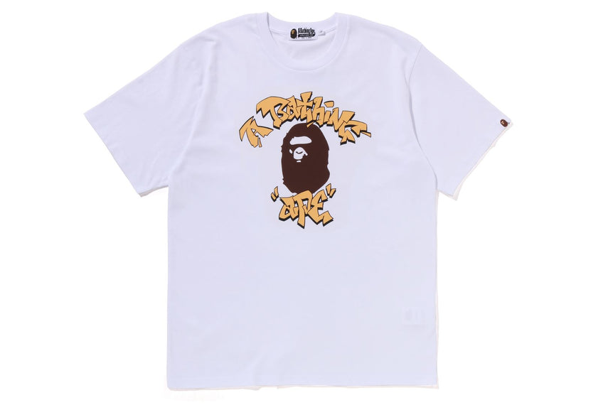 MCM X BAPE® BY BATHING TEE COLOR:BROWN S