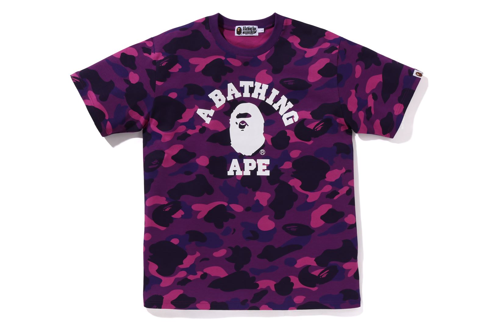 COLOR CAMO COLLEGE TEE