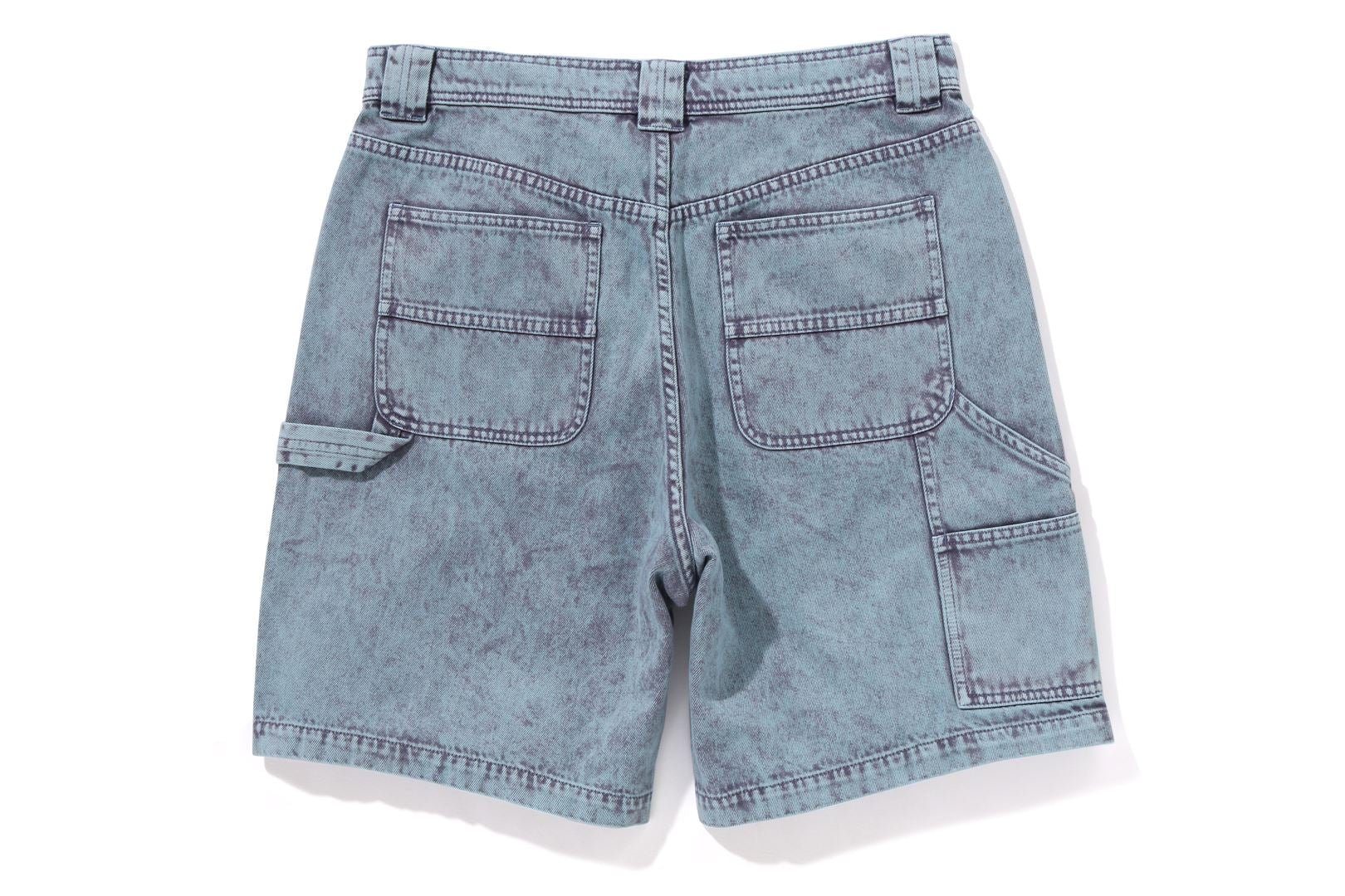 ACID WASH WORK SHORTS