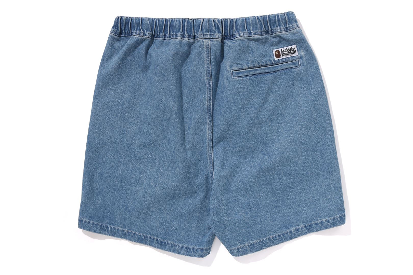 ONE POINT EASY 2 PLEAT DENIM SHORTS