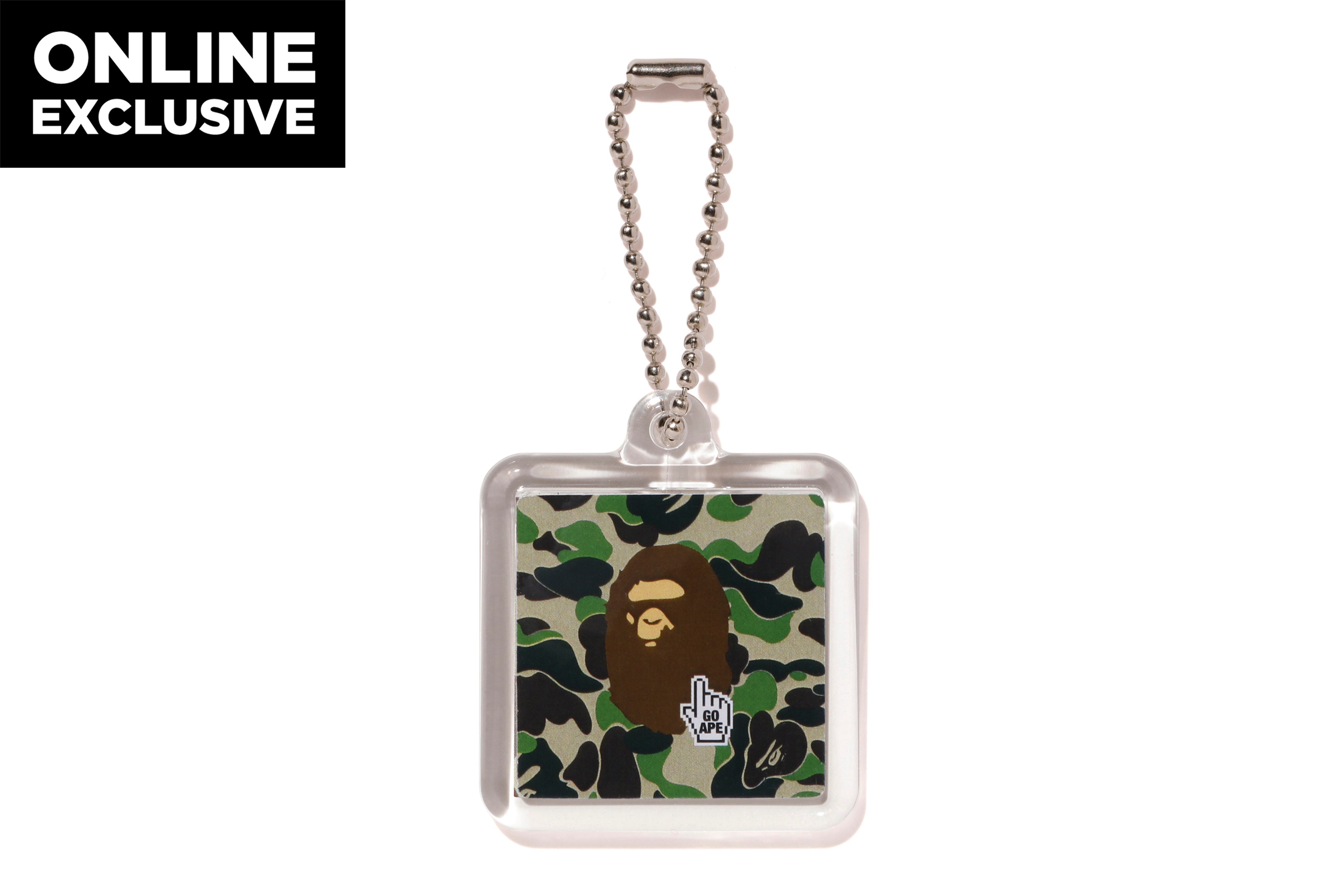 BAPE CAMO GO APE POINTER KEYCHAIN