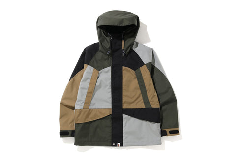 COLOR BLOCK CORDURA® SNOWBOARD JACKET | bape.com