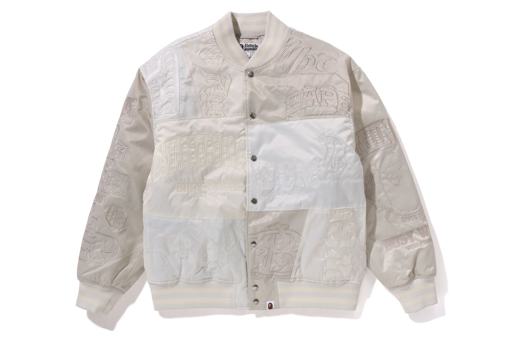 PATCHWORK VARSITY JACKET