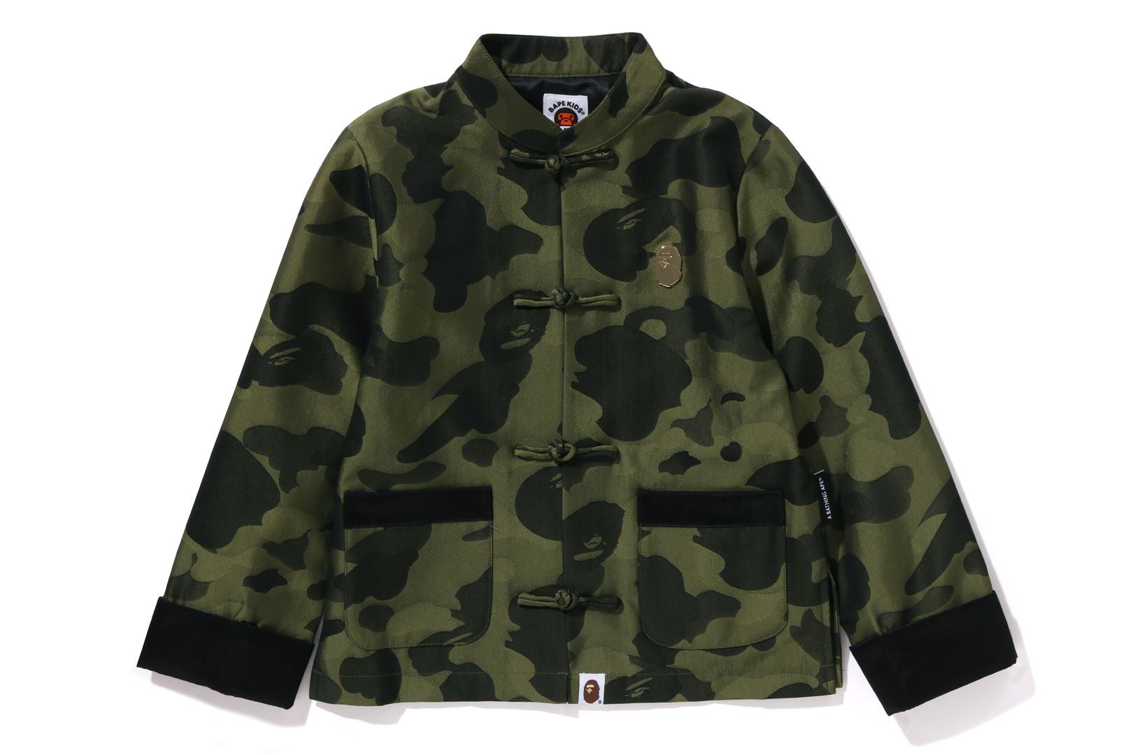 1ST CAMO BROCADE CHINA JACKET