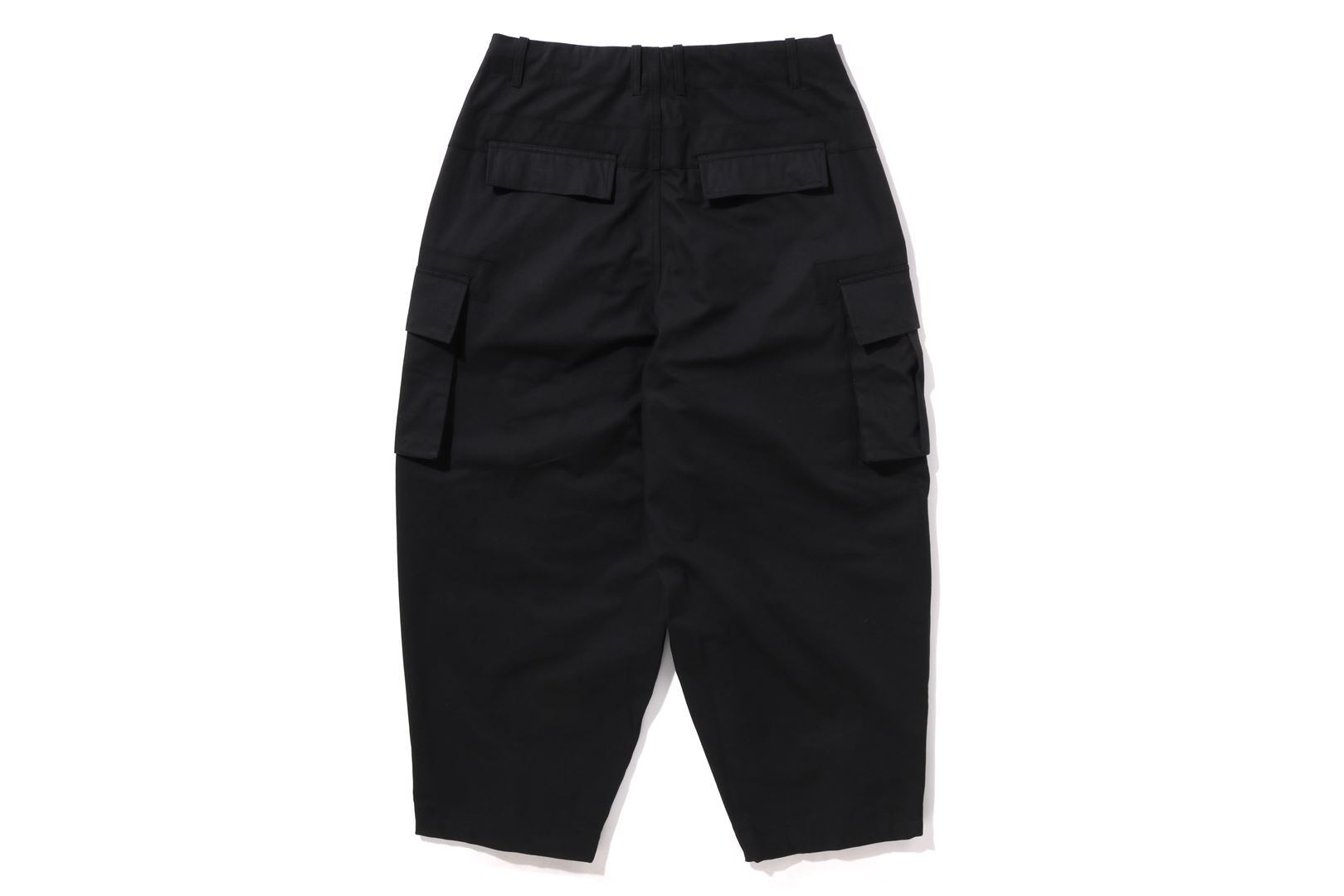 BAPE BLACK LOOSE FIT CARGO PANTS