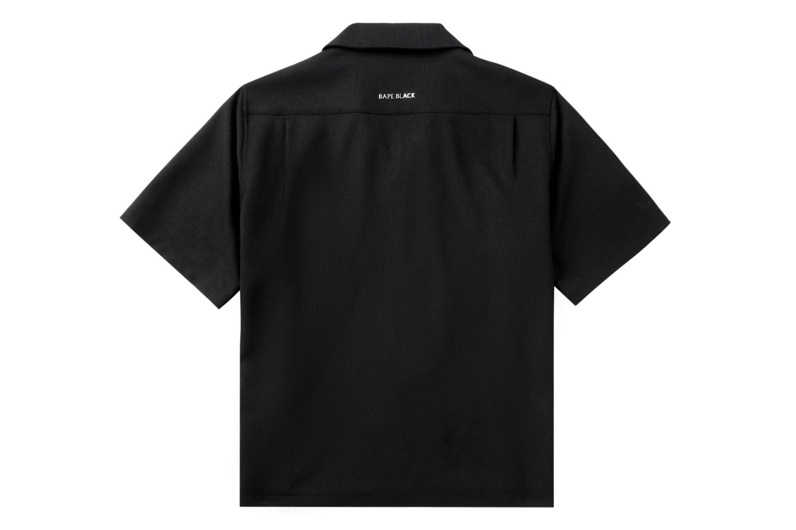 BAPE BLACK APE HEAD BOWLING SHIRT