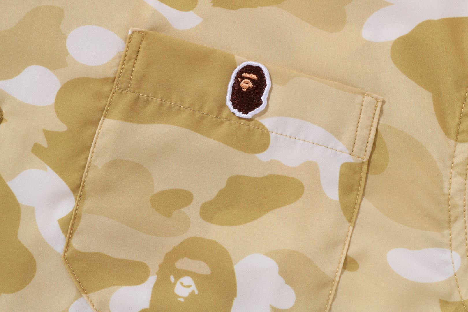 COLOR CAMO APE HEAD ONE POINT SHIRT