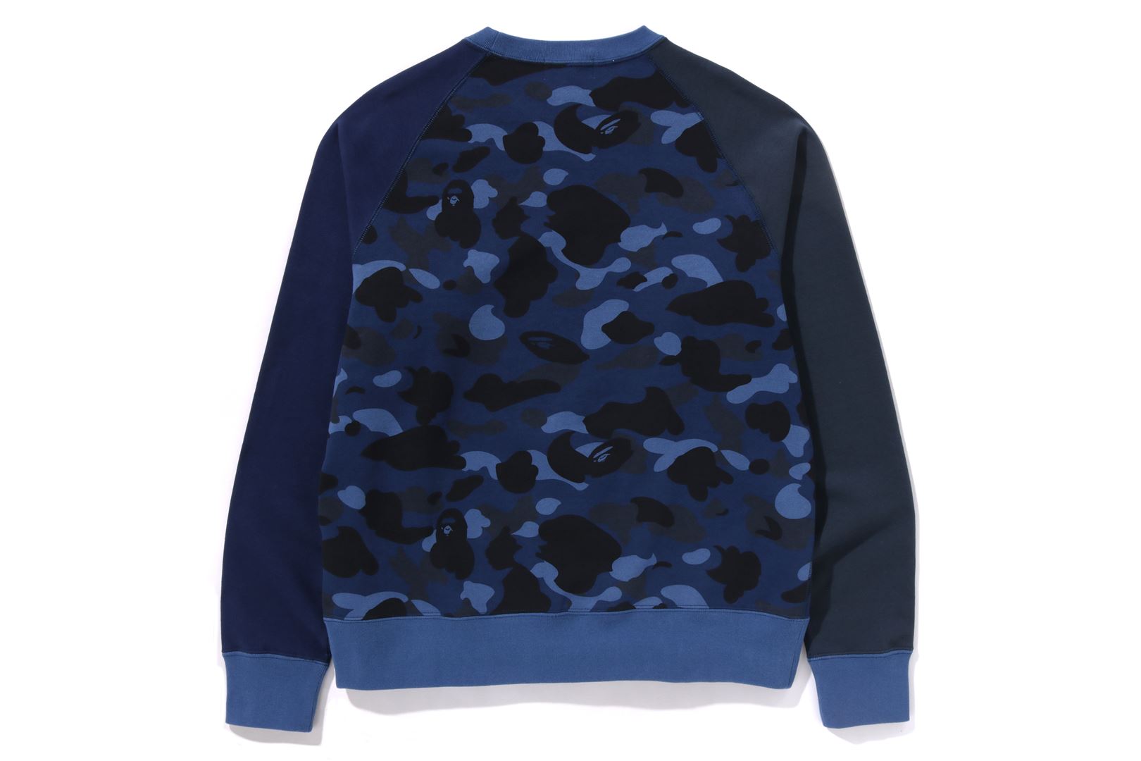 COLOR CAMO COLLEGE CREWNECK