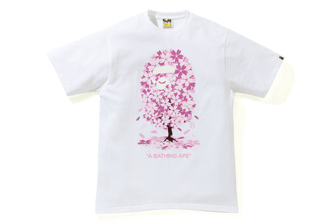 Bape 2021 桜 SAKURA Tシャツ　ホワイト XL