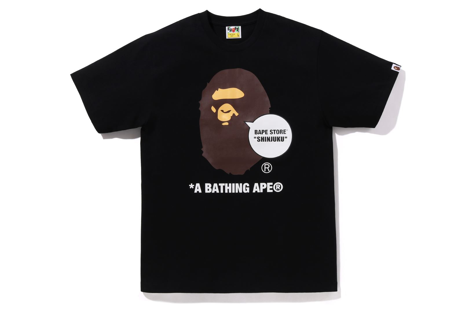 BAPE STORE ISETAN MENâS APE HEAD TEE