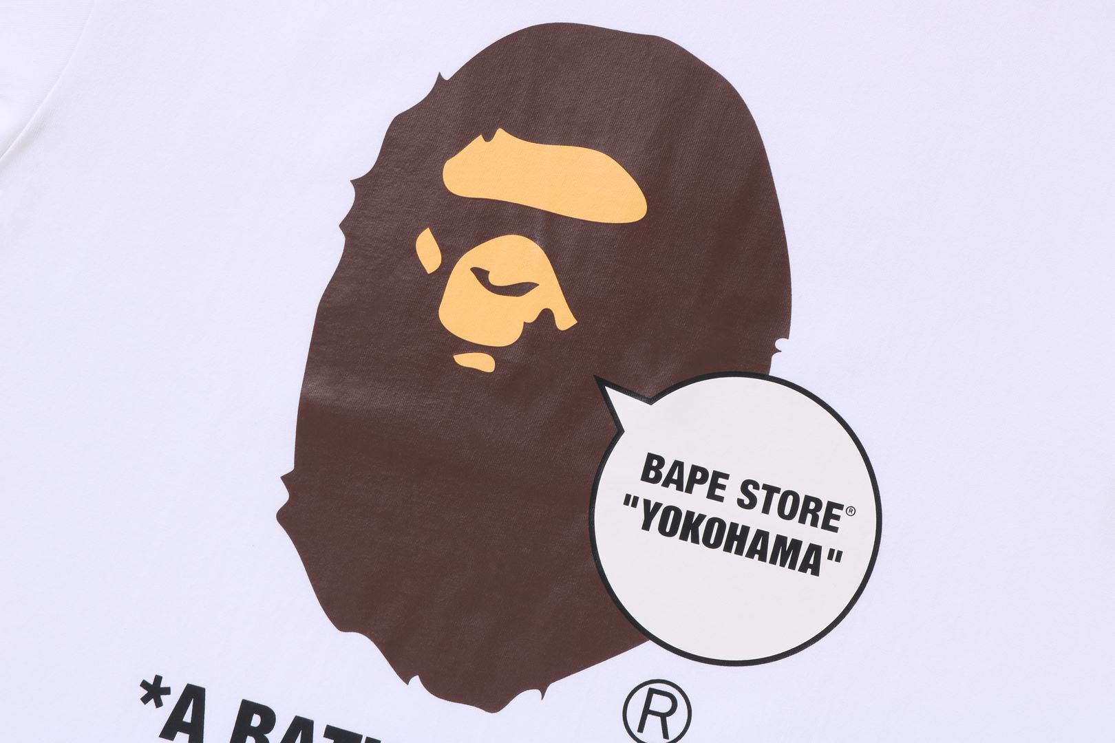 BAPE STORE YOKOHAMA APE HEAD TEE