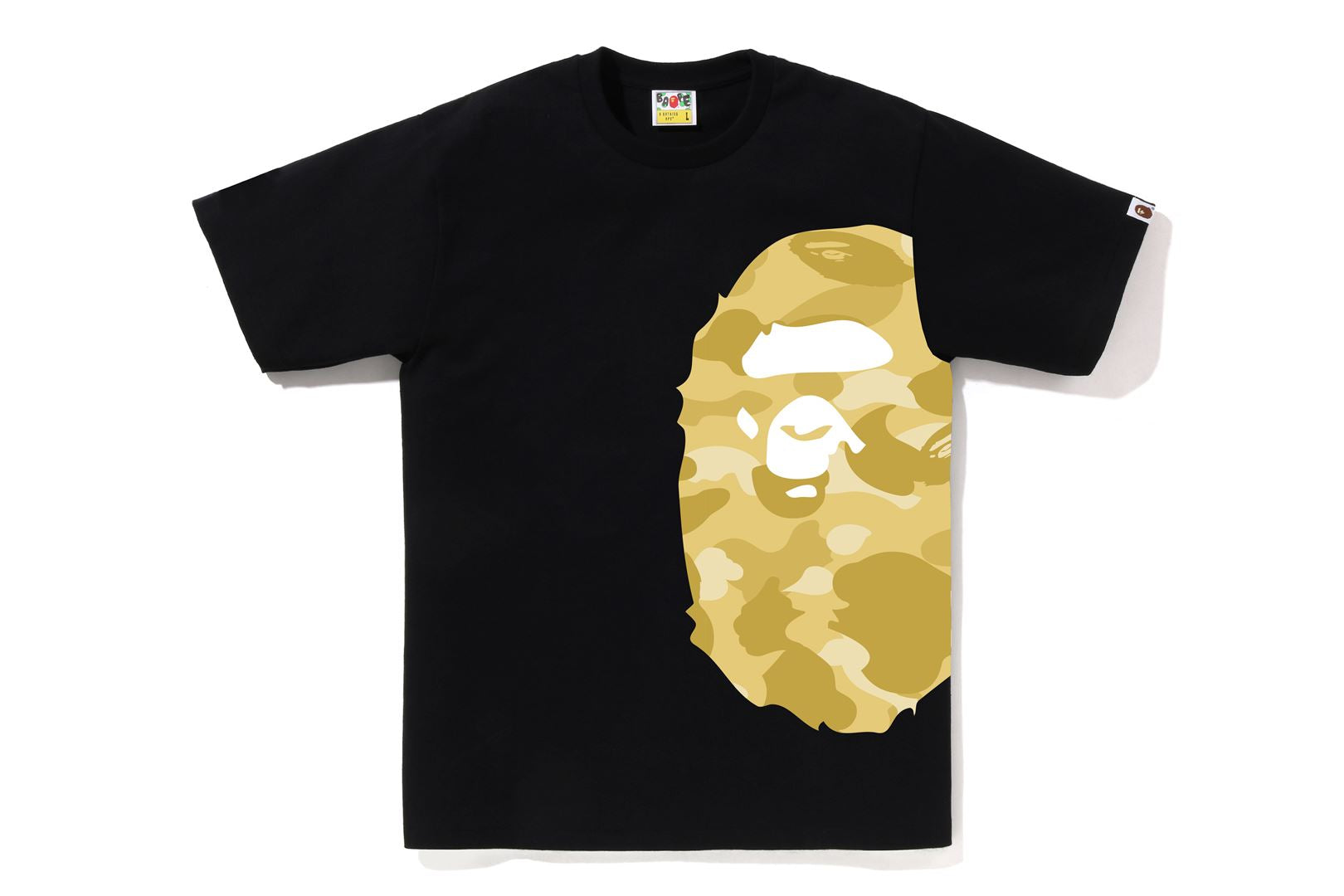 COLOR CAMO SIDE BIG APE HEAD TEE