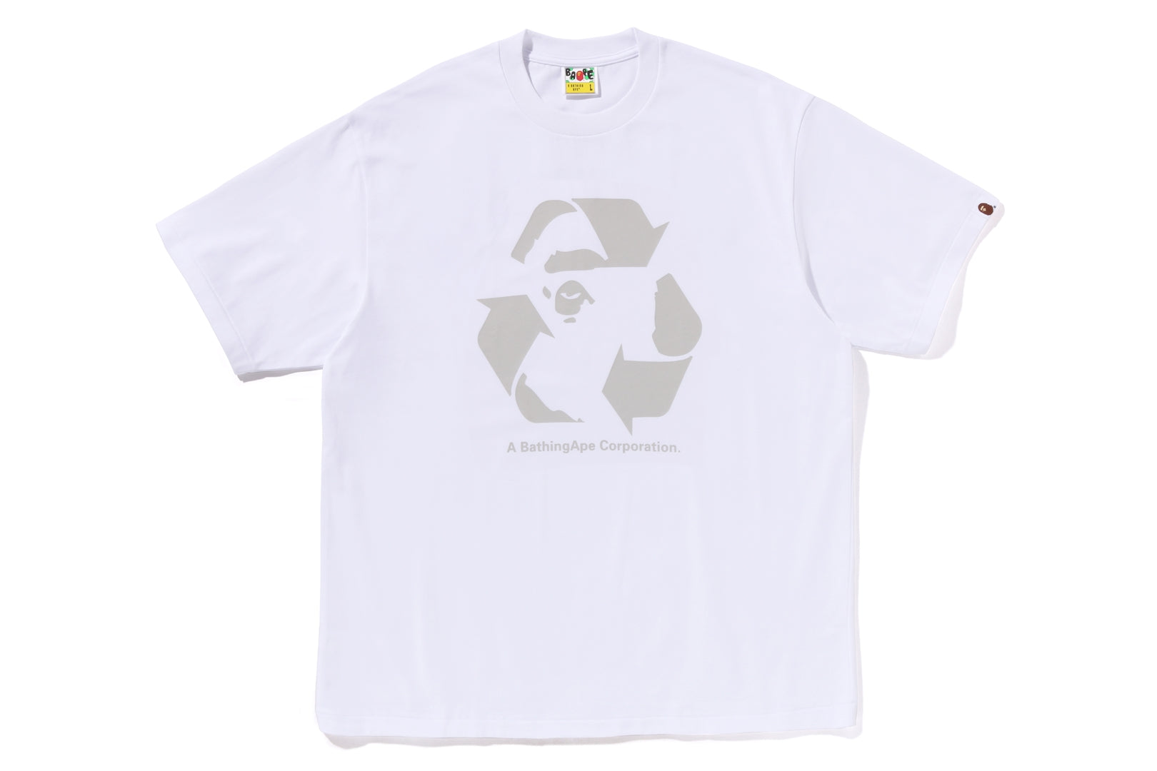 RECYCLE MOTIF RELAXED FIT TEE