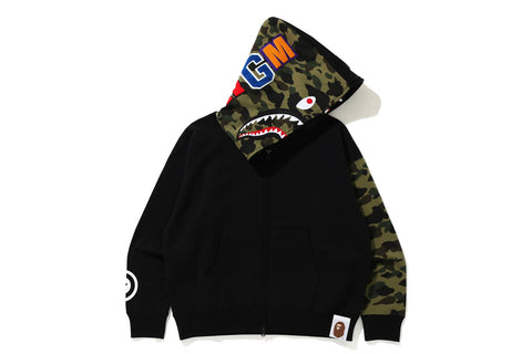 GIANT SHARK FULL ZIP HOODIE | bape.com