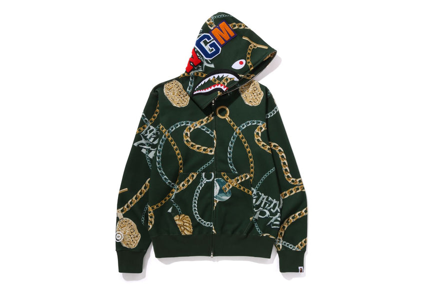 COLOR CAMO APE HEAD ONE POINT FULL ZIP HOODIE | bape.com