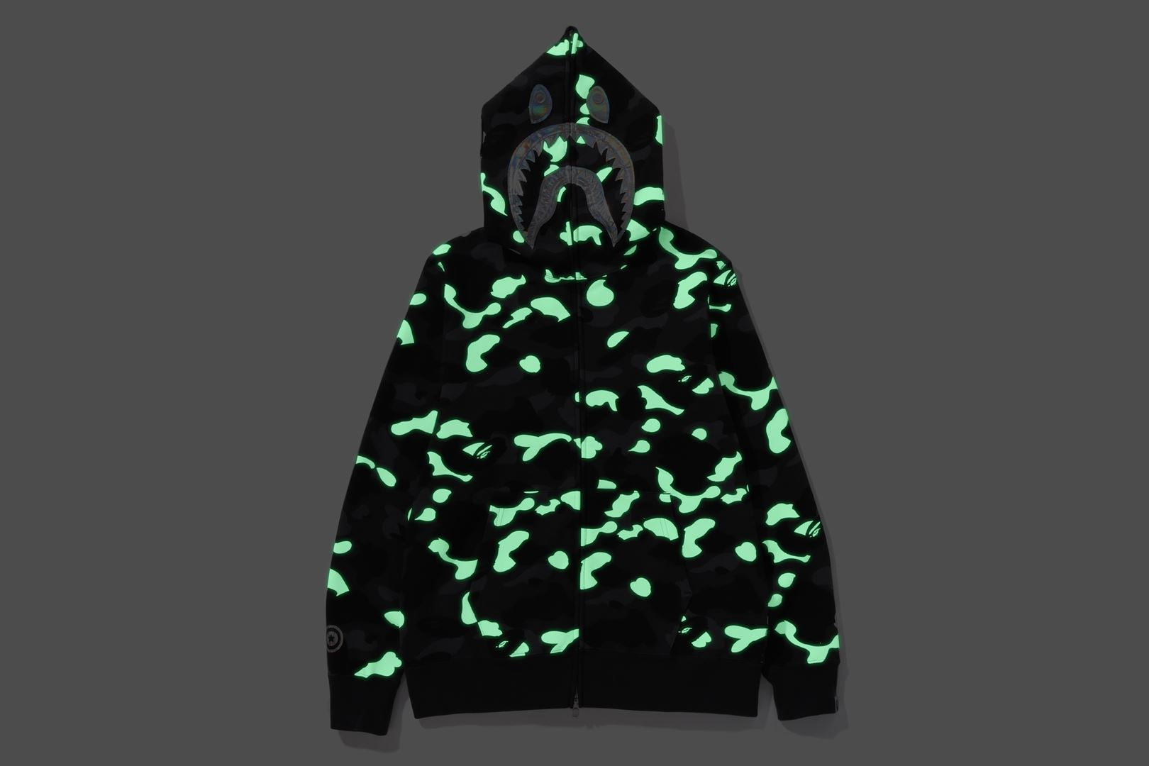 CITY CAMO SHARK FULL ZIP HOODIE